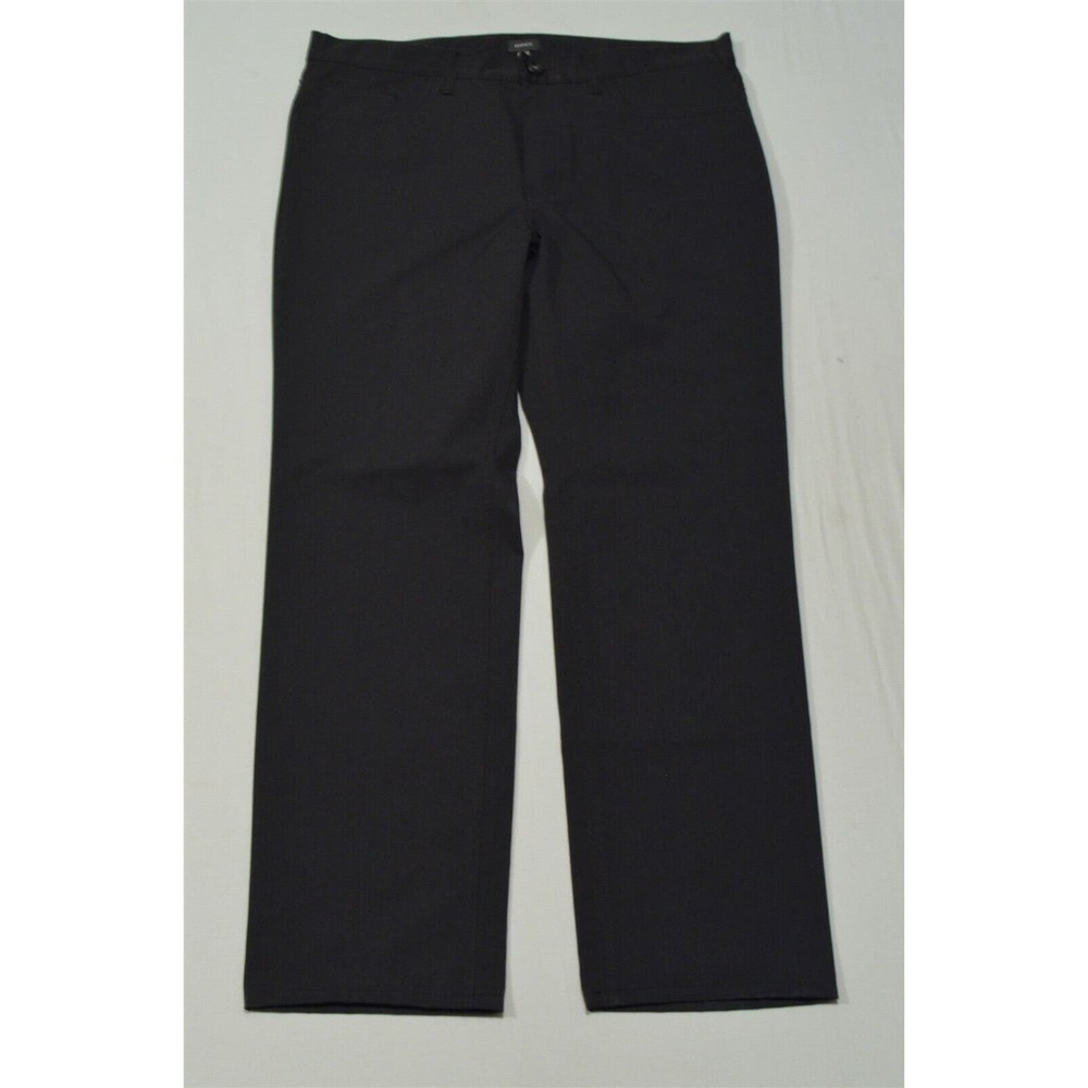 MEXX 36 x‎ 31 Black Woven 5 Pocket Straight Dress Pants